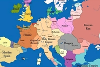 Како се Европа мијењала кроз хиљаду година VIDEO