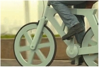 Izraelac napravio bicikl od kartona VIDEO