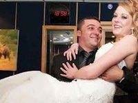 Snijeg u Johanesburgu ispunio san o vjenčanju u bijelom