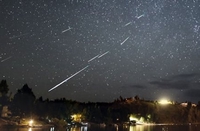 Meteorska kiša iznad Kalifornije 