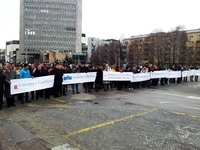 Protest studenata u Ljubljani