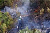 Vatra u Omišu pod kontrolom