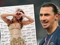 Ibrahimović sa Vartovom bivšom suprugom Silvi