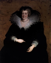 Rubensova skica Marije Mediči