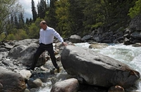 Obami teretana, Putinu hladno jezero