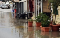 Nevrijeme u Makarskoj, potopljeni dijelovi Omiša i Šibenika 