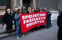 Zagreb: Protest protiv mise za Pavelića