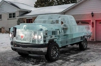 Kako izgleda vožnja automobilom od leda?