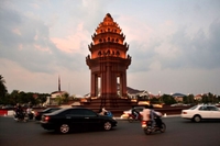 Pnom Pen: Prva vožnja gradskim autobusima