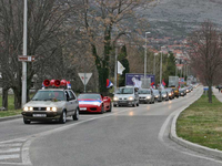 Trebinje: Gotovo 1.000 vozila u slavljeničkoj koloni