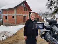 Mještani Ribnika starici i njenom sinu sagradili topli dom