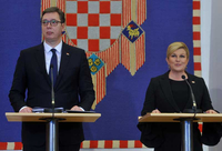 Kolinda i Vučić poslije sastanka: Nismo o prošlosti