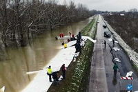 Водостај Саве у Јасеновцу порастао на 928 центиметара