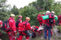 GSS spašavao migrante na nepristupačnom terenu Velebita