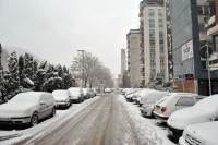 Snijeg na prevoju Han pogled 85 centimetara, saobraćaj otežan