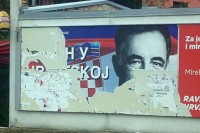 Ponovo uništen predizborni plakat SDSS-a