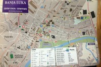 Predstavljene prva maketa centra Banjaluke i redizajnirana mapa za turiste