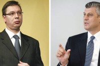 Vučić "bocnuo" Tačija, on mu odgovorio