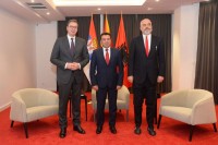 Sastali se Vučić, Zaev i Rama u Ohridu