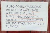 Упозорење несавјесним возачима насмијало Бањалучане