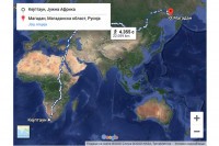Najduža šetnja na svijetu: Hiljade sati hoda i pređenih 22.387 kilometara