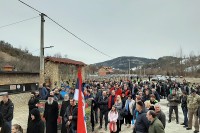 Protest u Vardištu kod Višegrada za očuvanje rijeka