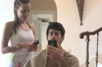 Pogledajte urnebesnu reakciju Novaka kada ga je Jelena ošišala