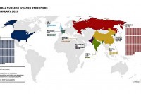 Rang lista nuklearnih nacija: Devet zemalja svijeta ima ukupno 13.400 nuklearnih bojevih glava