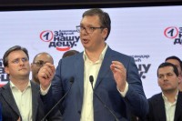 Vučić proglasio pobjedu SNS; “Više od dva miliona glasova”