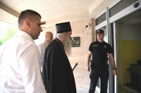 Митрополит Амфилохије у подгоричкој полицији