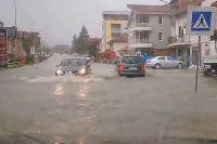 Poplave na ulicama Banjaluke, otežan saobraćaj