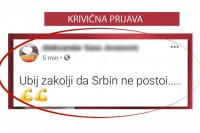 Никшићанин ухапшен јер је пријетио смрћу Србима