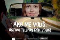 Kompanija "m:tel": Telefon i vožnja ne idu skupa