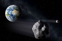 Два астероида пролетјела поред Земље