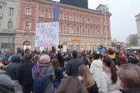 Протест у Загребу, грађани траже укидање националног штаба