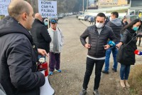 U Doboju protestno okupljanje zbog odluke CIK-a da ne potvrdi izbore