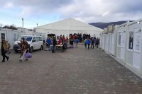 Policija u migrantskom kampu "Lipa"