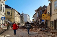 Tokom noći nekoliko potresa u Petrinji, najjači 3,8 rihtera