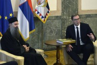 Vučić sa Porfirijem: Kad država i crkva streme istom, Srbija bude prva u Evropi