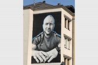 Na Sokocu oslikan mural sa likom Pavla Ninkovića