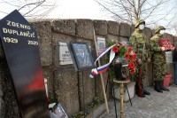 Urna  jednog od oslobodilaca Beograda, Zdenka Duplančića, u Aleji zaslužnih građana