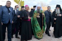 Додик са патријархом Порфиријем посјетио Манастир Јасеновац