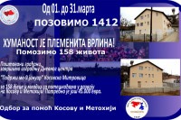 Хуманитарни број 1412 за четири дана позвало 4.500 грађана Српске