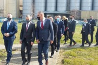 Stefanović obišao "Kosmos": U planu unapređenje saradnje