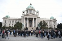 Beograd: Protest muzičara, ugostitelja, fotografa i frizera