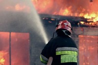 Ugašen požar na kući u mjestu Bulozi