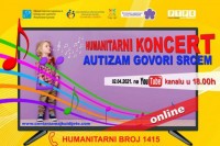 Večeras humanitarni koncert “Autizam govori srcem”