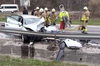 Sudar tri vozila u Blažuju, jedna osoba poginula, dvije povrijeđene