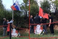 Zamjenik predsjednika opštine Bujanovac skinuo srpsku zastavu i postavio albansku