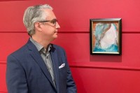 Потрет који је насликао Дејвид Боуви купљен за пет долара на депонији, сада на аукцији